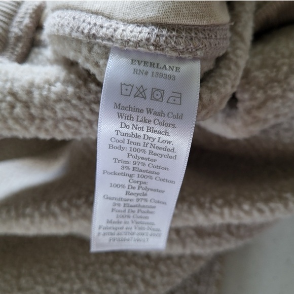 Everlane Renew Fleece Drawstring Jogger Small - Picture 7 of 11